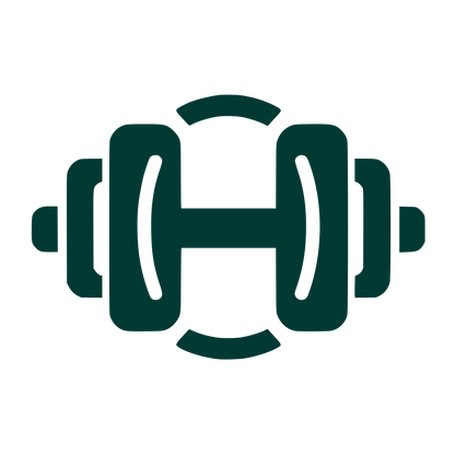 Fitness Dumbbell Logo #003932