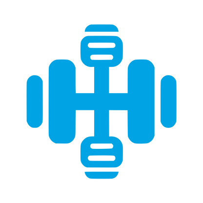 Dumbbell Weight Icon #00a3e4