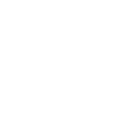 Dumbbell Weight Icon #ffffff