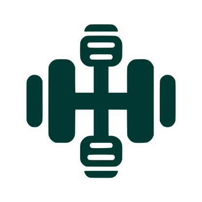 Dumbbell Weight Icon #003932