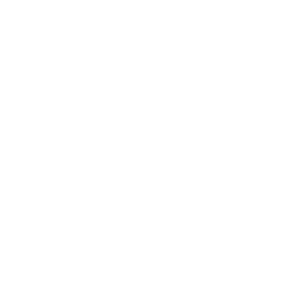 Dumbbell Shape Logo #ffffff