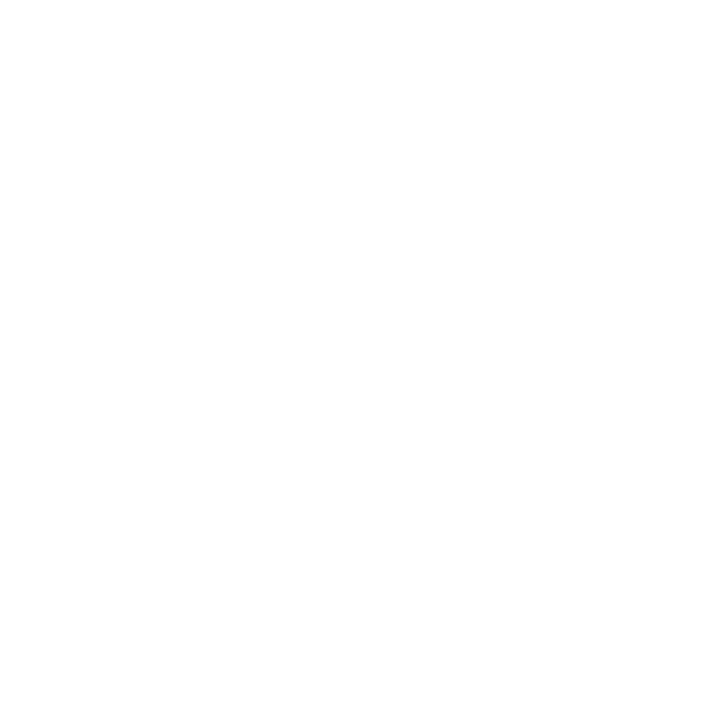 Fitness Barbell Logo #ffffff