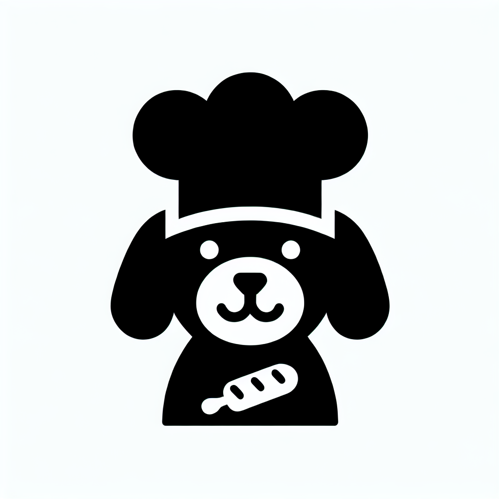 Chef Dog Hat Logo