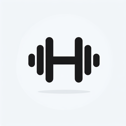 Fitness Dumbbell Logo