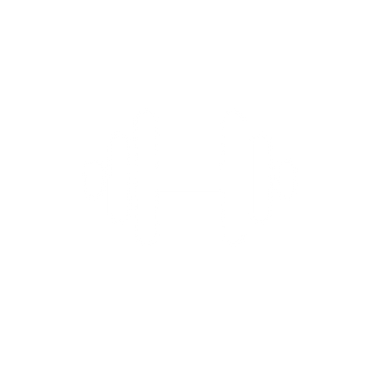 Fitness Dumbbell Logo #ffffff