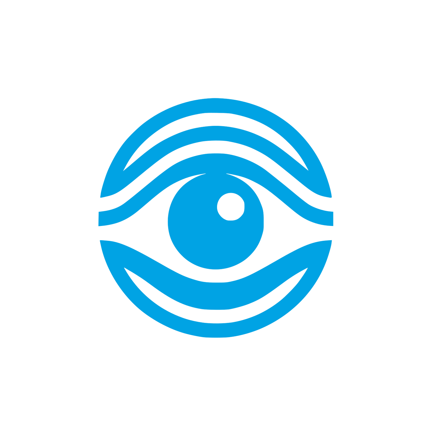 Eye Logo #00a3e4