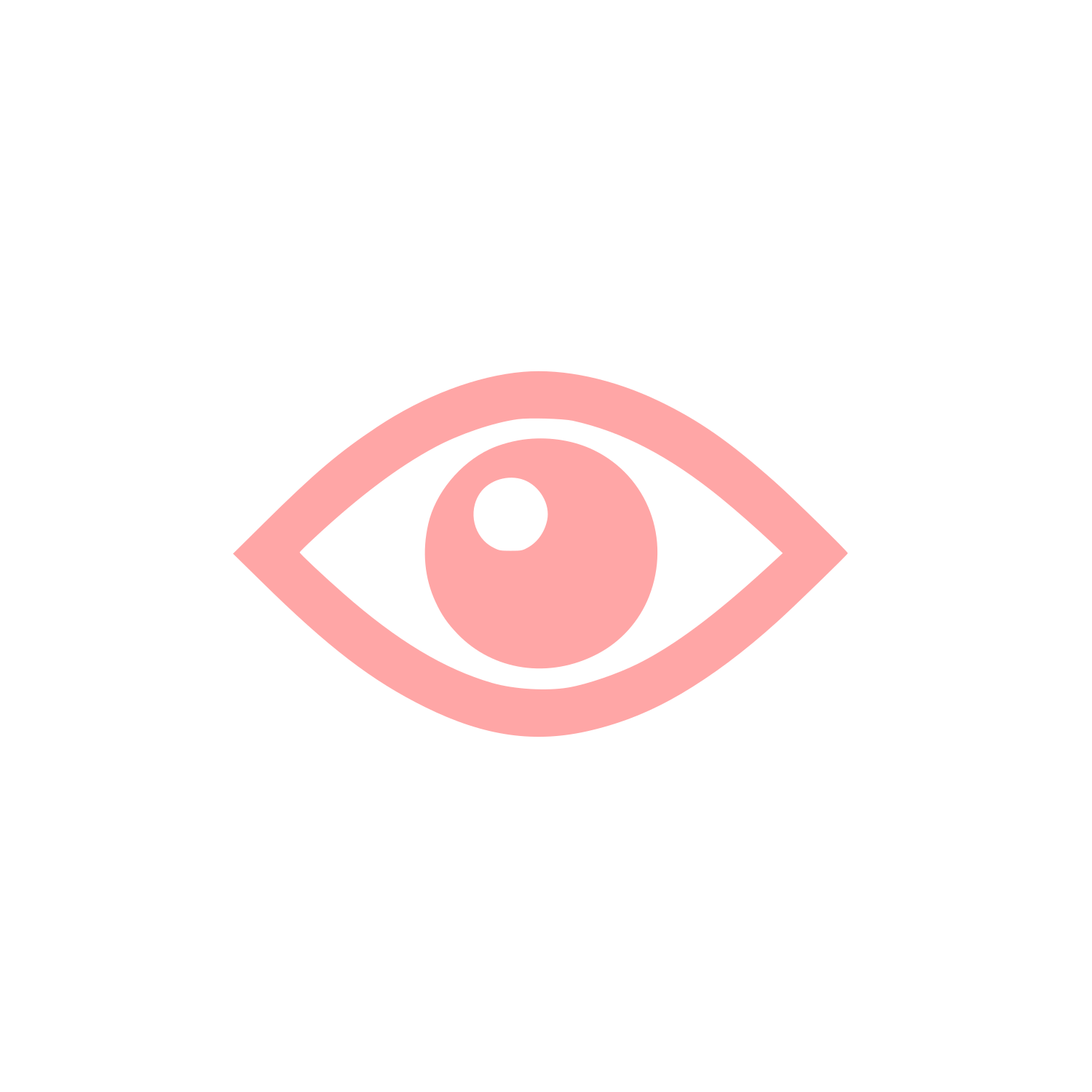 Eye Symbol Logo #ffa6a6