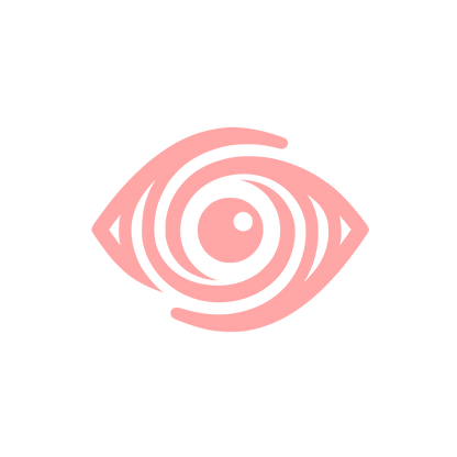 Abstract Eye Logo #ffa6a6