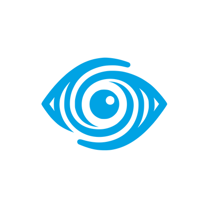 Abstract Eye Logo #00a3e4