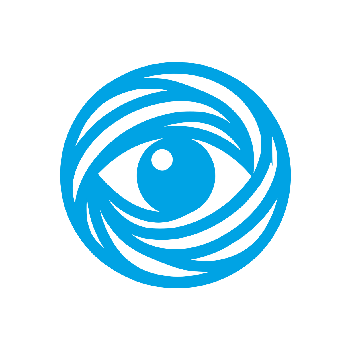 Eye Logo #00a3e4