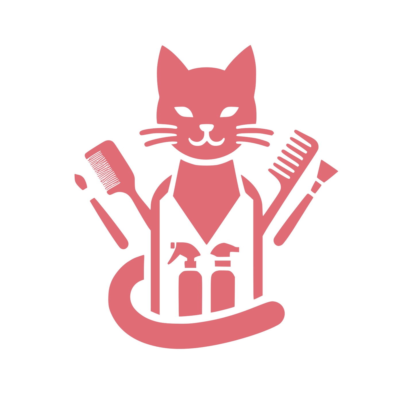 Cat Barber Logo #E06C75