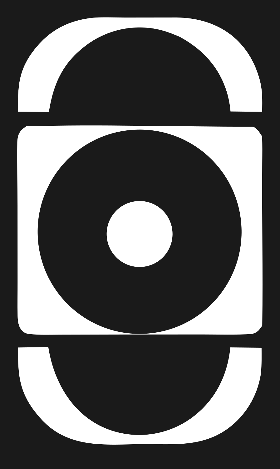 Heavy Eclipse Target Logo #1a1a1a/#ffffff
