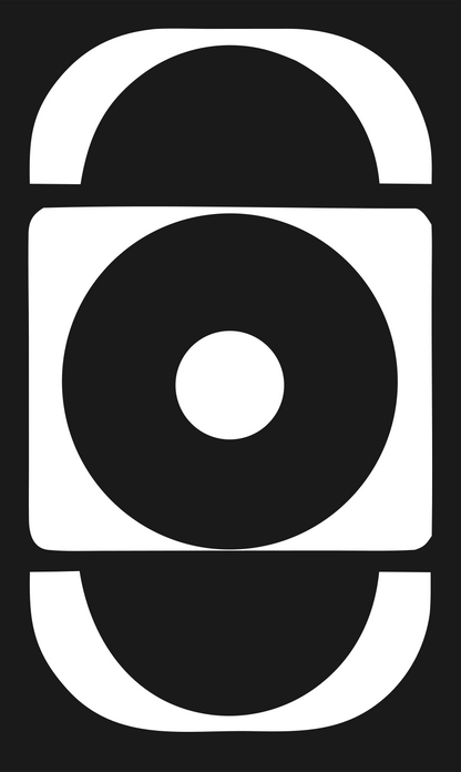 Heavy Eclipse Target Logo #1a1a1a/#ffffff