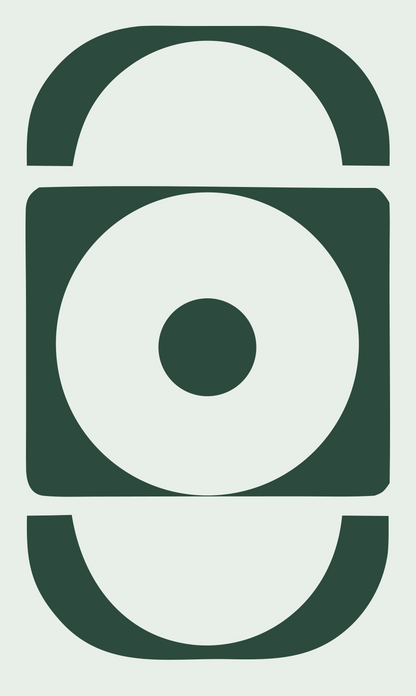 Heavy Eclipse Target Logo #e8efe9/#2d4a3e