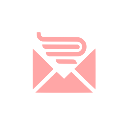 Email Service Logo #ffa6a6