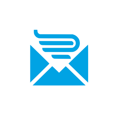 Email Service Logo #00a3e4