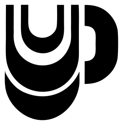 Bold Geometric Mug Mark #ffffff/#000000