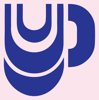 Bold Geometric Mug Mark #fce4ec/#283593