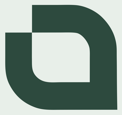 Negative Space Mug Logo #e8efe9/#2d4a3e
