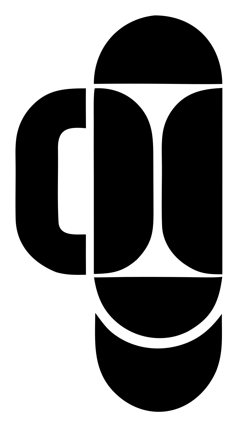 Bold Mug Front-View Logo #ffffff/#000000