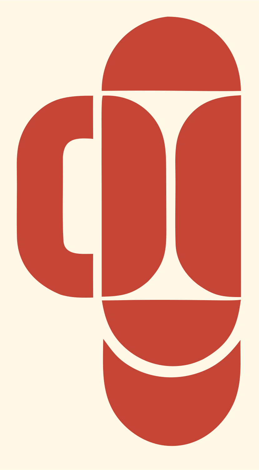 Bold Mug Front-View Logo #fff8e7/#c44536