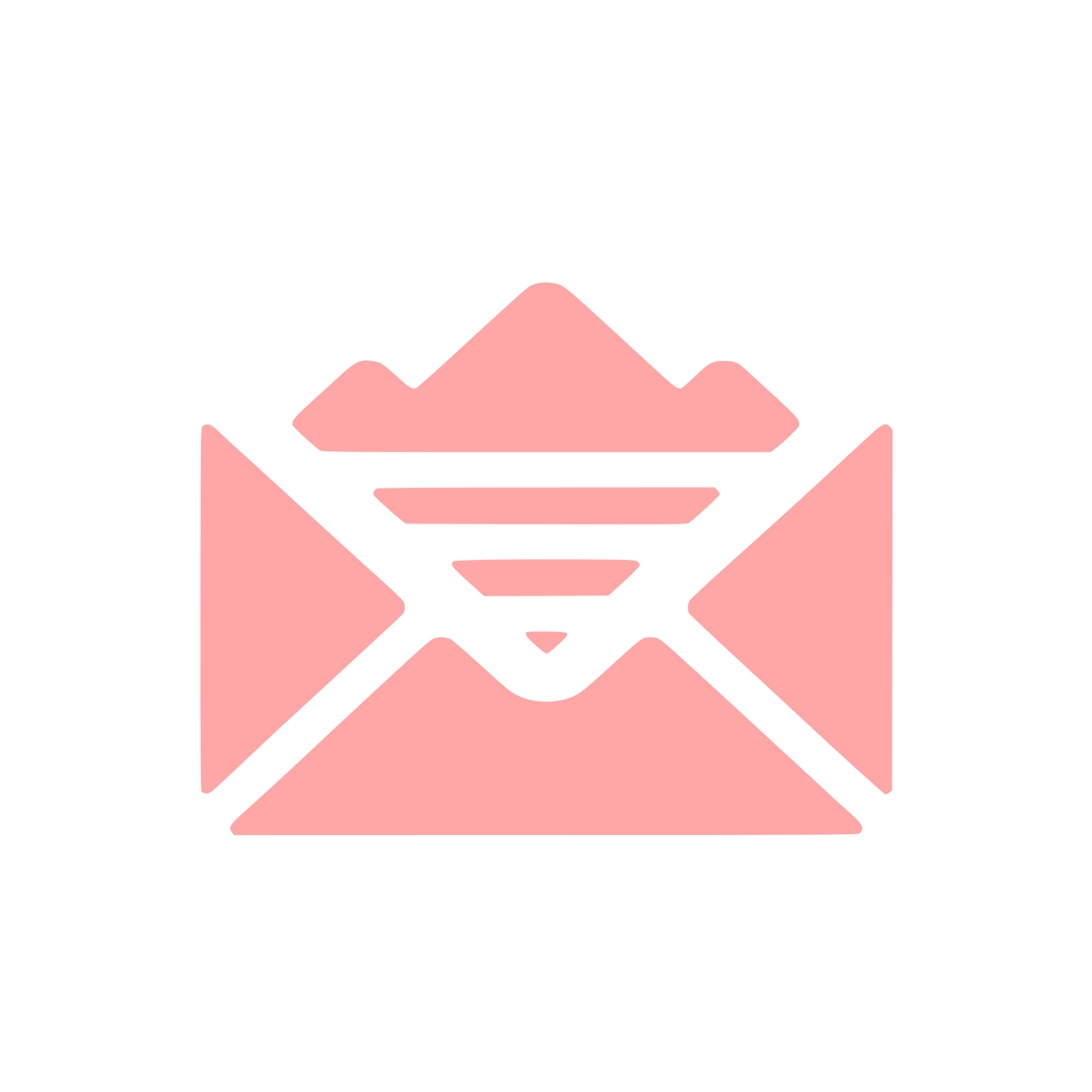 Mountain Mail Logo #ffa6a6
