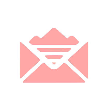 Mountain Mail Logo #ffa6a6