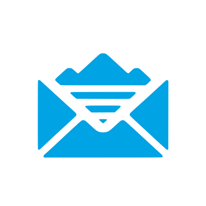 Mountain Mail Logo #00a3e4