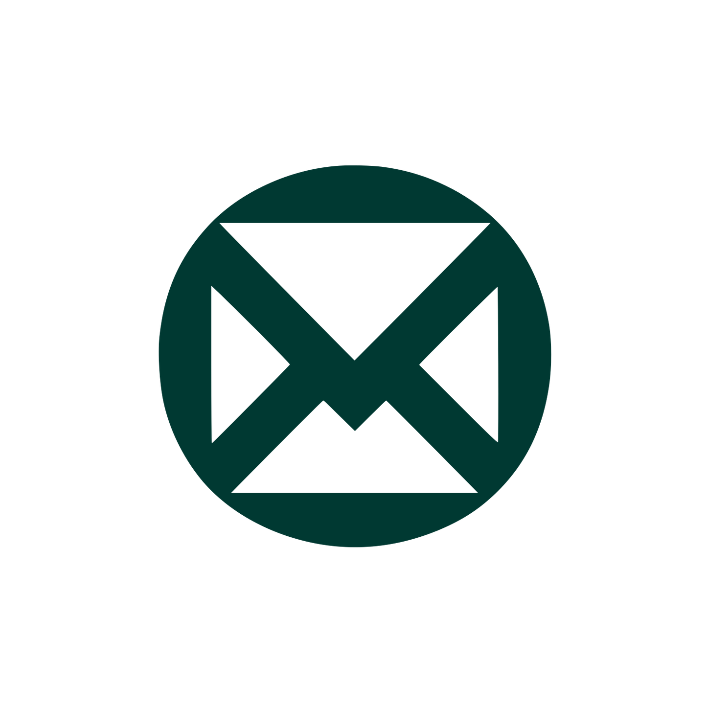Email Service Logo #003932