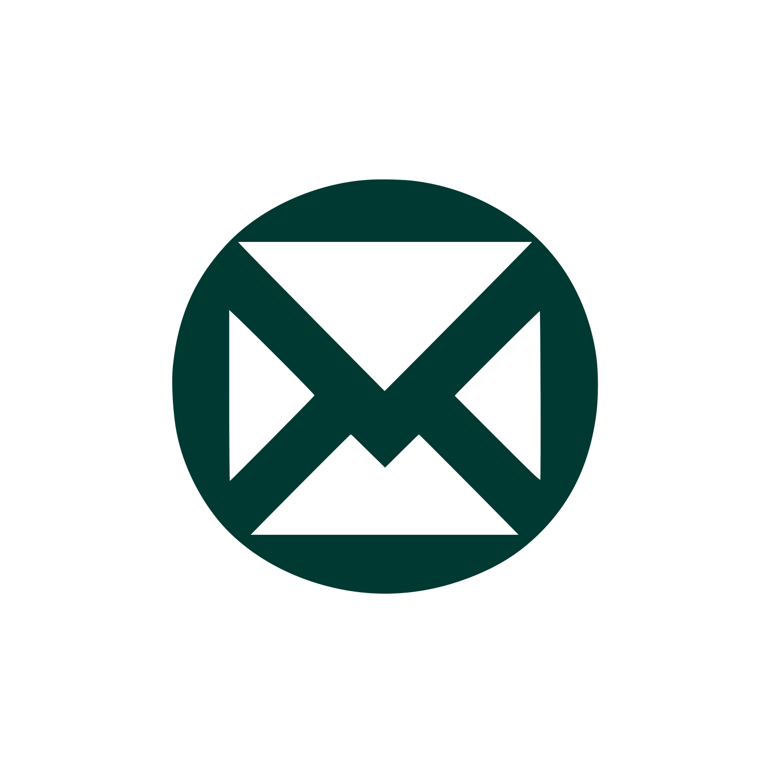 Email Service Logo #003932