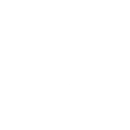 Striped Egg Logo #ffffff