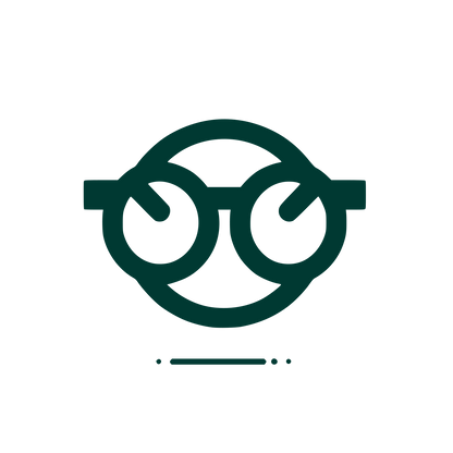 Glasses Logo #003932