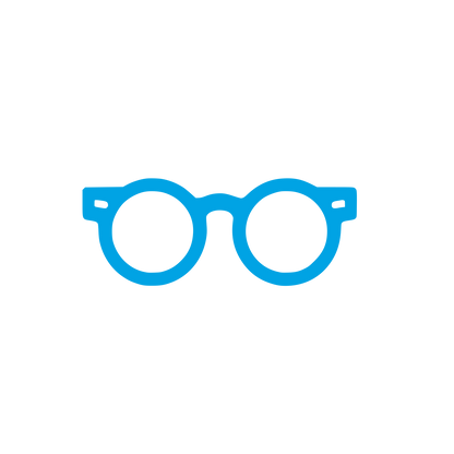 Eyeglasses Logo #00a3e4