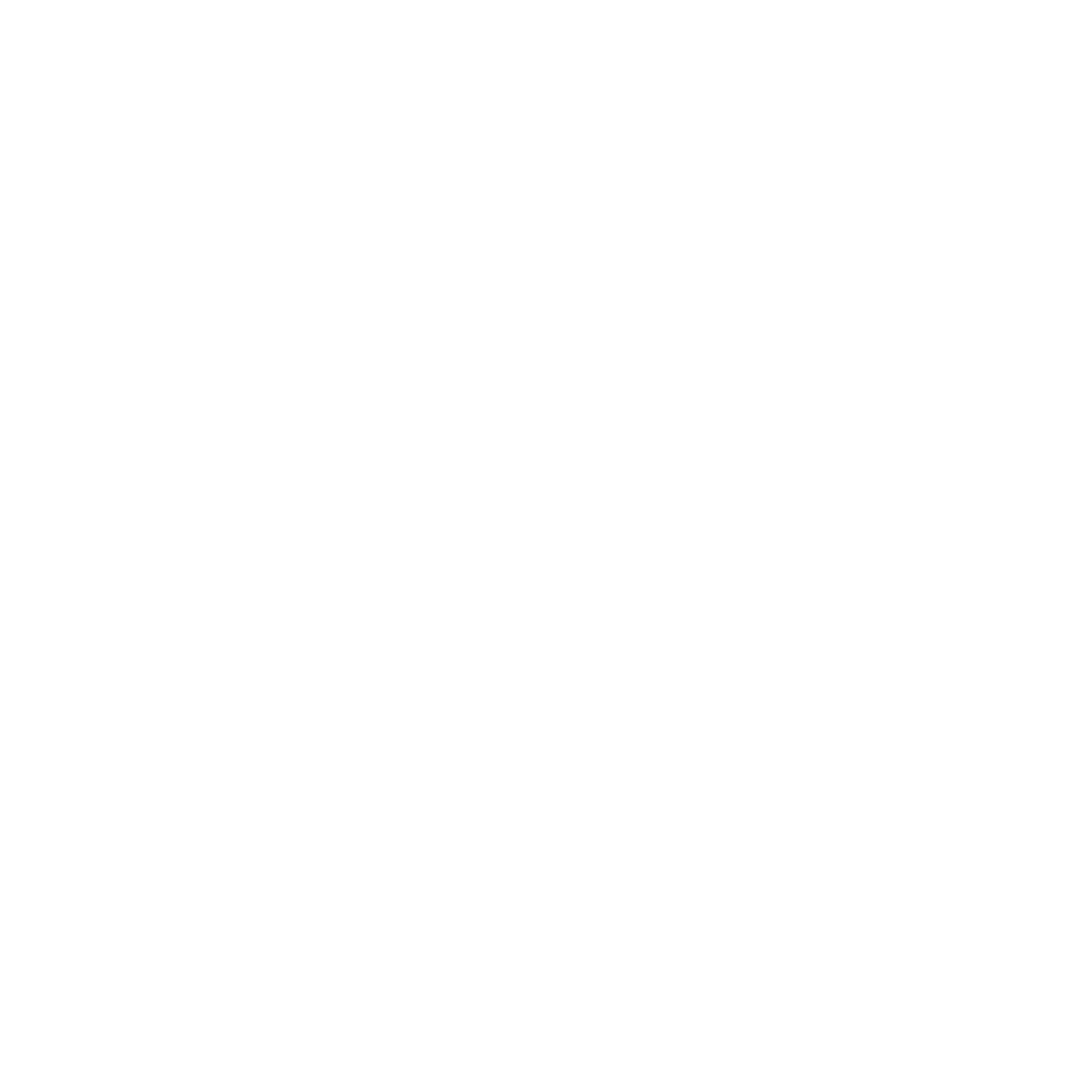 Black Glasses Logo #ffffff