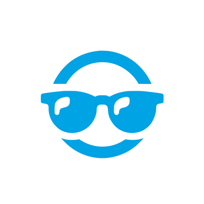 Bold Sunglasses Logo #00a3e4