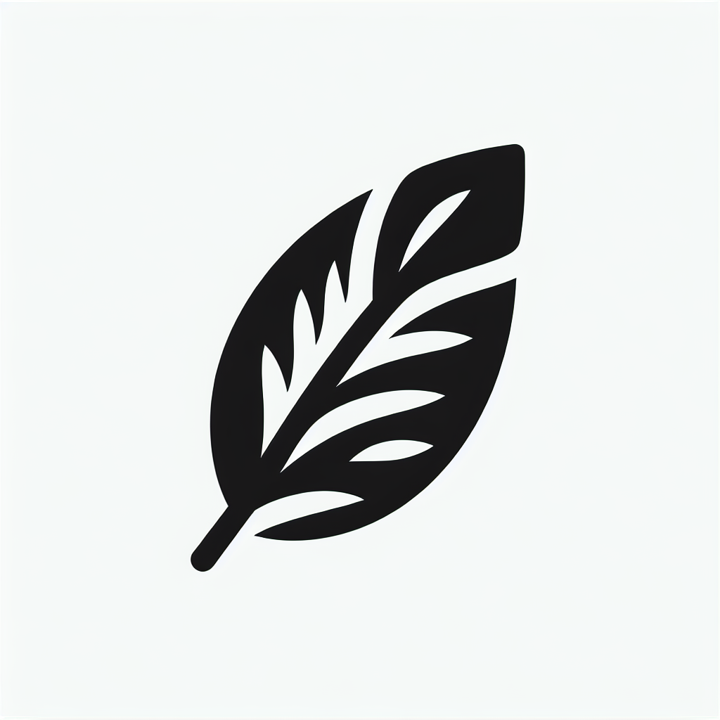 Simplistic Feather Logo