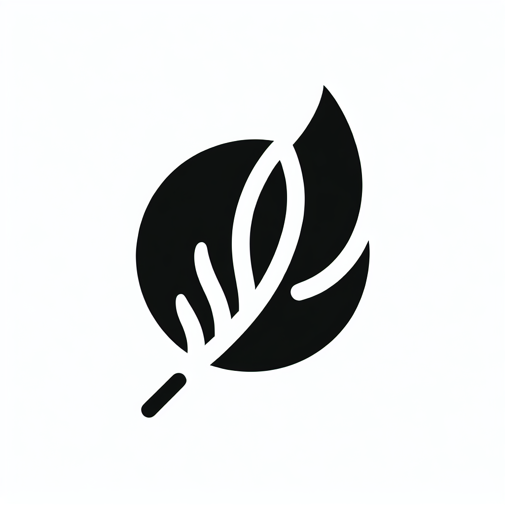 Black Leaf Logo