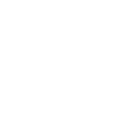 Circle in Square Leaf Logo #ffffff