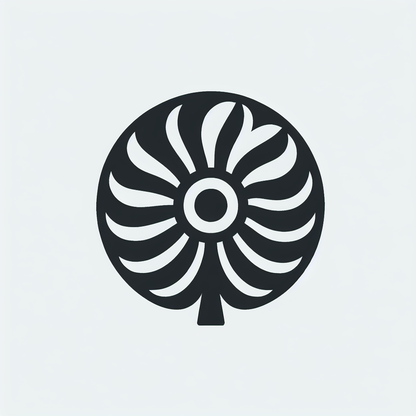 Abstract Fan Logo