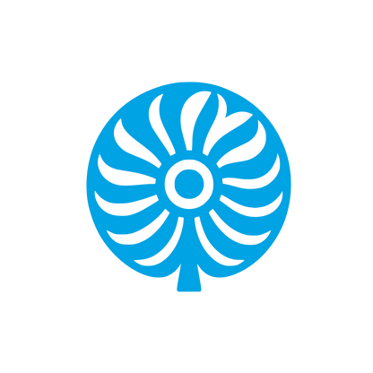 Abstract Fan Logo #00a3e4