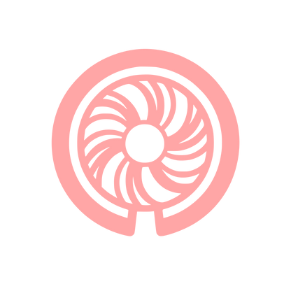 Fan Turbine Logo #ffa6a6