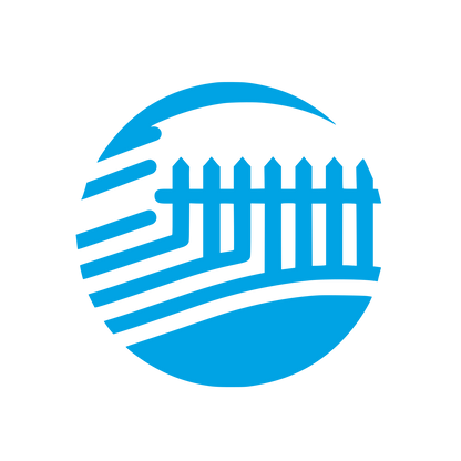 Wind Fence Logo #00a3e4