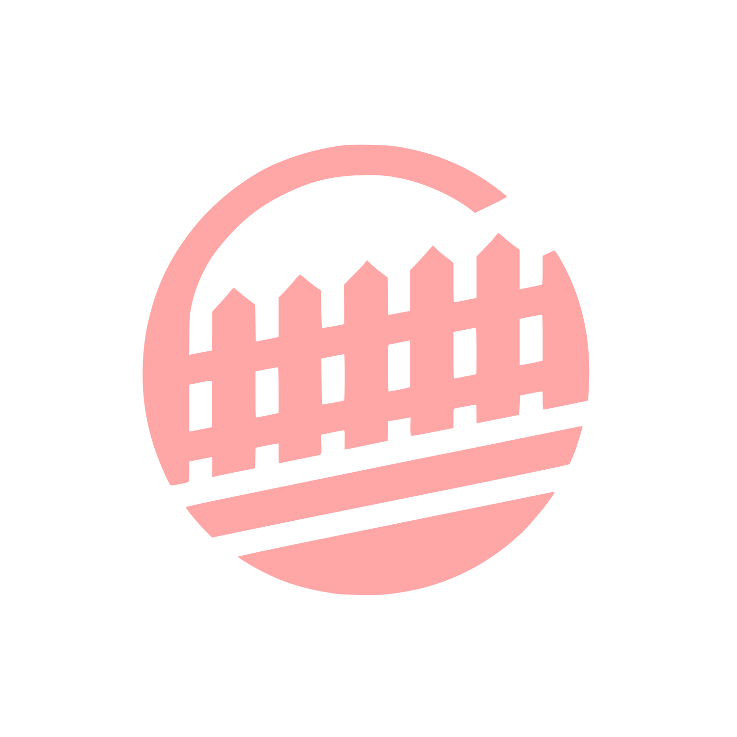 Picket Fence Logo #ffa6a6