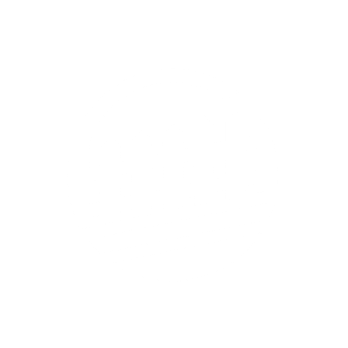 Picket Fence Logo #ffffff