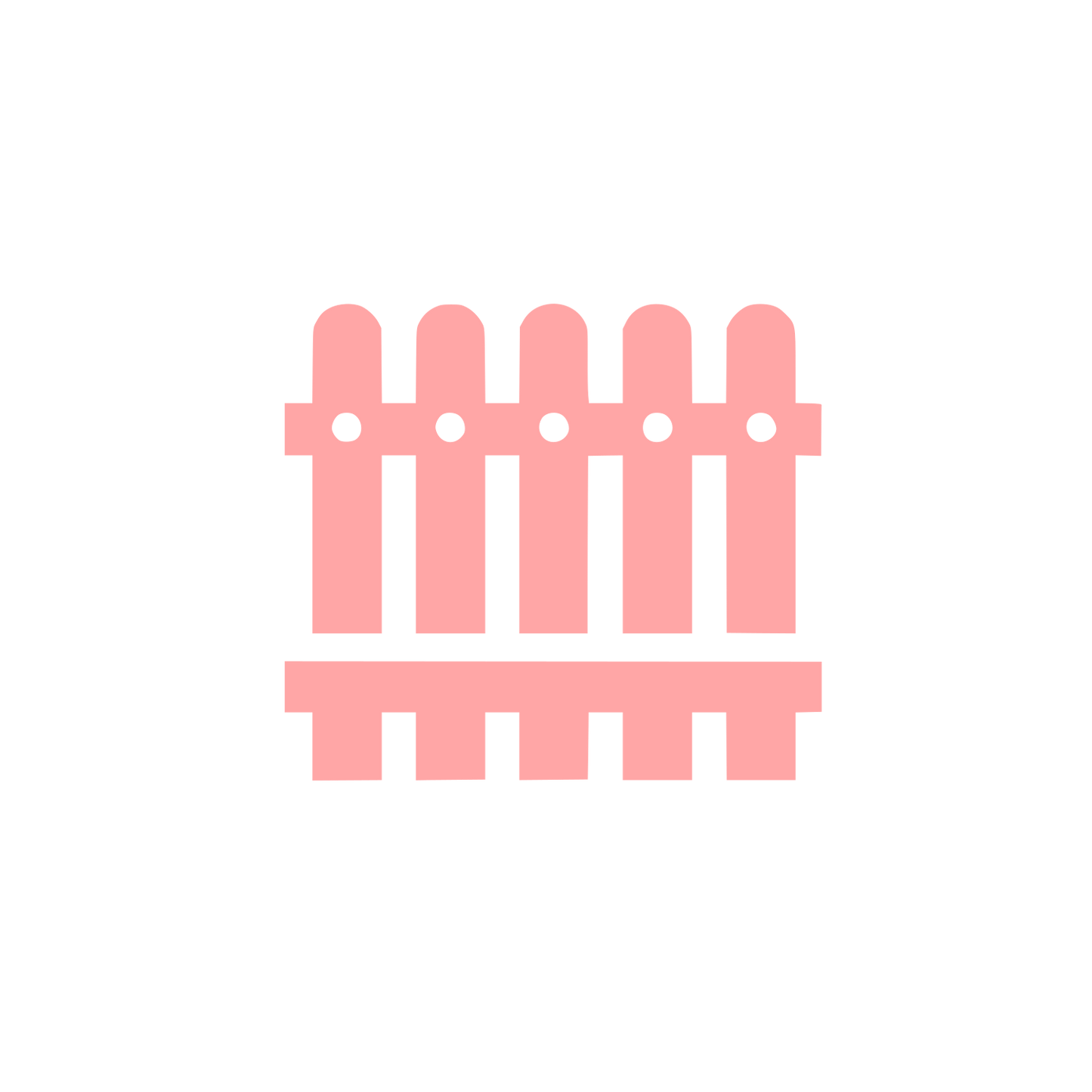 Fence Logo #ffa6a6