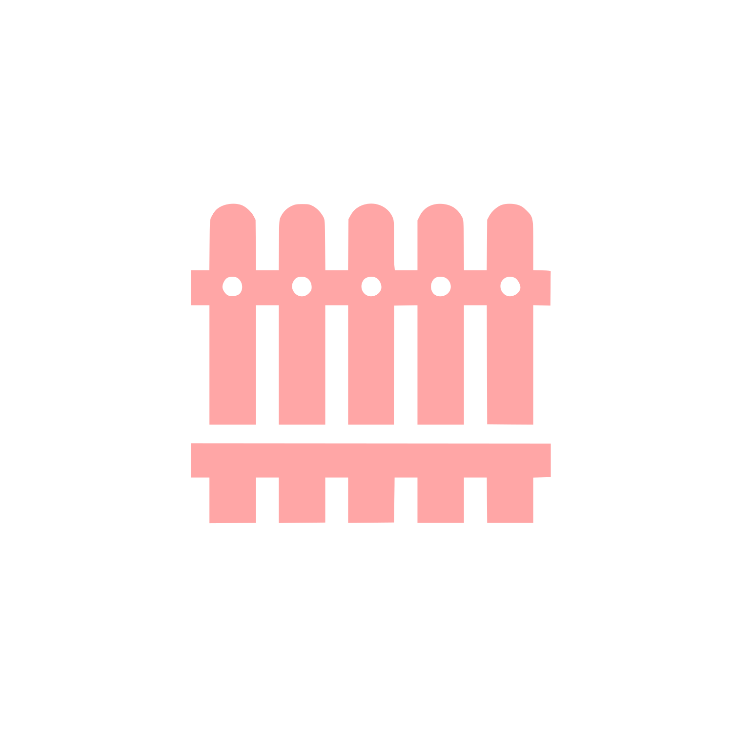 Fence Logo #ffa6a6