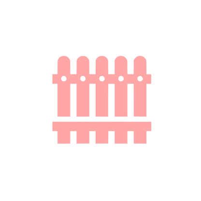 Fence Logo #ffa6a6