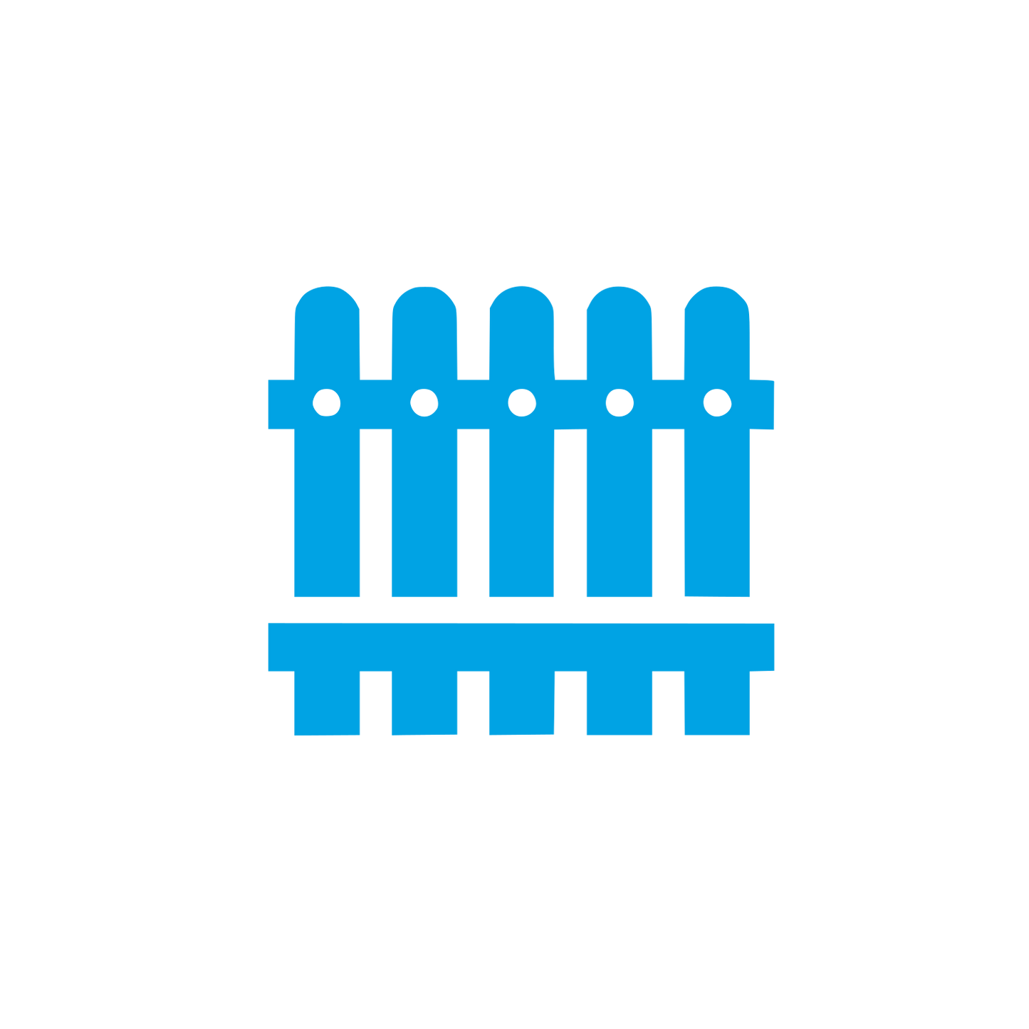 Fence Logo #00a3e4