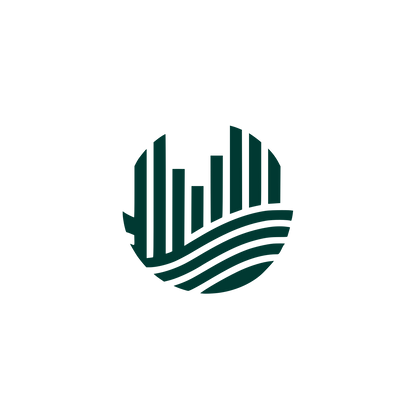 Circular Skyscraper Logo #003932