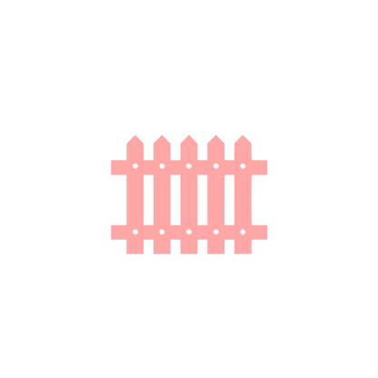 Picket Fence Logo #ffa6a6